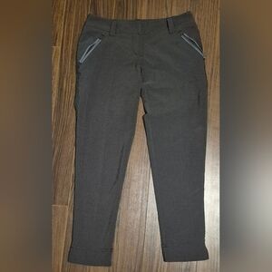 Adidas Women Golf Crop Pants Black / Lead – Size 2